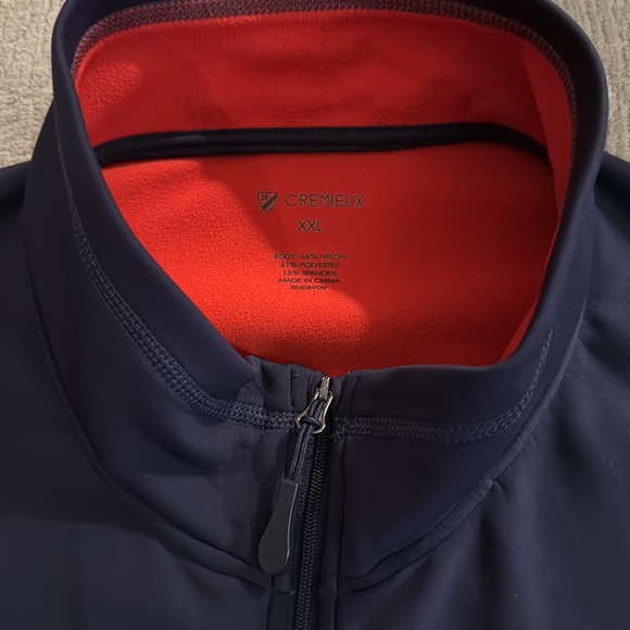 Awesome Lightweight Fleece Vest.  Navy.  XXL - Picture 2 of 3